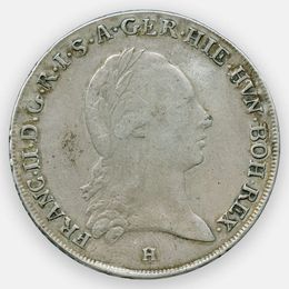 1 кроненталер 1797 Австрийские Нидерланды (Серебро 0,873 29,44 гр) (сост. Fine)