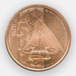 5 вату 2015 Вануату (сост. Very Fine)