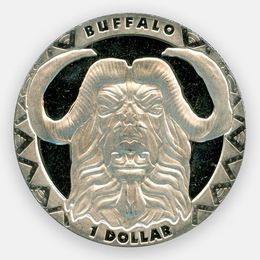 Буйвол 1 доллар 2019 Сьерра-Леоне (сост. brilliant UNC)