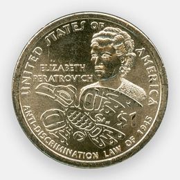 Сакагавея Элизабет Ператрович (P) 1 доллар 2020 США