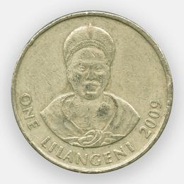 1 лилангени 1995-2009 Свазиленд (сост. Very Fine)