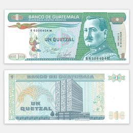 1 кетсаль 1988 Гватемала (сост. UNC)