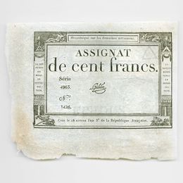 Ассигнация 100 франков 1795 Франция (сост. Very Fine)