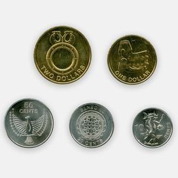 Набор монет Соломоновы Острова 2012 (5 монет) (сост. UNC)