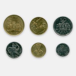 Набор монет Эсватини (Свазиленд) 2015 (6 монет) (сост. UNC)