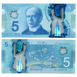 Банкнота 5 долларов 2013 Канада (сост. UNC)