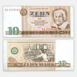 10 марок 1971 Германия (ГДР) (Very Fine)