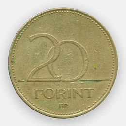 20 форинтов 1992-2011 Венгрия (Very Fine)
