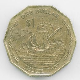 1 доллар 1990-2018 Белиз (сост. Very Fine)