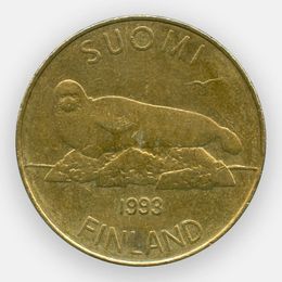5 марок 1992-2001 Финляндия (сост. Very Fine)
