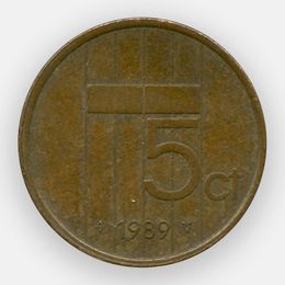 5 центов 1982-2001 Нидерланды (сост. Very Fine)