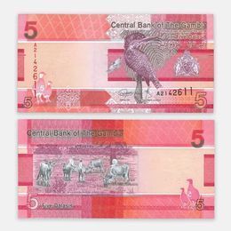 Банкнота 5 даласи 2023 Гамбия (сост. UNC)
