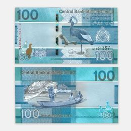 Банкнота 100 даласи 2023 Гамбия (сост. UNC)
