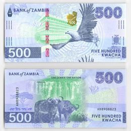 Банкнота 500 квача 2024 Замбия (UNC)