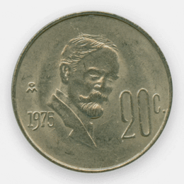 20 сентаво 1974-1983 Мексика (сост. Very Fine)