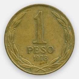 1 песо 1978-1979 Чили (Very Fine)