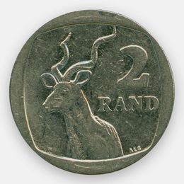 2 ранда 2007, 2019 ЮАР (Very Fine)