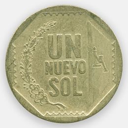 1 новый соль 2001-2011 Перу (сост. Very FIne)