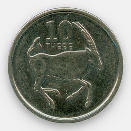 10 тхебе 2013-2016 Ботсвана (сост. XFIne)