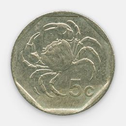 5 центов 1991-2007 Мальта (сост. Very FIne)