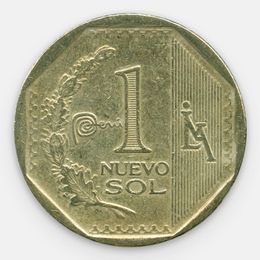 1 новый соль 2012-2015 Перу (Very FIne)