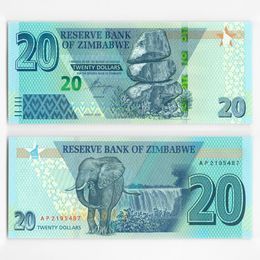 20 долларов 2020 Зимбабве (UNC)