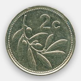 2 цента 1991-2007 Мальта (сост. XFine)
