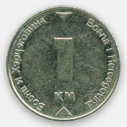 1 марка 2000-2017 Босния и Герцеговина (сост. XFine)