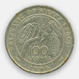 100 леоне 1996 Сьерра-Леоне (сост. Very Fine)