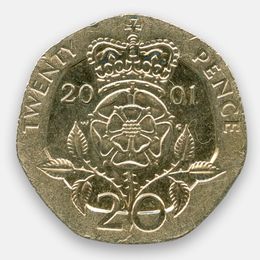 20 пенсов 1998-2008 Великобритания (Very Fine)