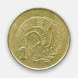 1 цент 1991-2004 Кипр (сост. Very Fine)