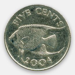 5 центов 1999-2009 Бермудские Острова (сост. Very Fine)