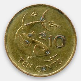 10 центов 2007-2012 Сейшельские острова (сост. Very Fine)