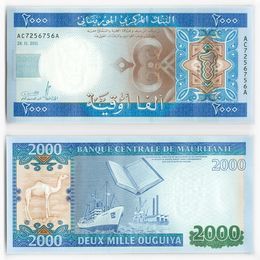 2000 угий 2011 Мавритания (UNC)