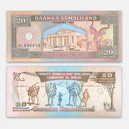 Банкнота 20 шиллингов 1996 Сомалиленд (сост. UNC)