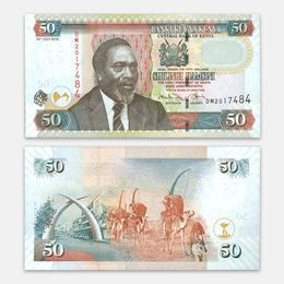 Банкнота 50 шиллингов 2010 Кения (сост. UNC)