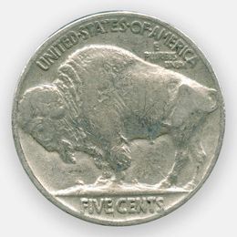 5 центов 1937 США (сост. Very Fine)