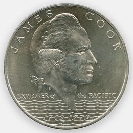 200 лет путешествиям капитана Кука 1 тала 1970 Самоа (сост. UNC)