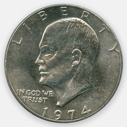 Эйзенхауэр P 1 доллар 1974 США