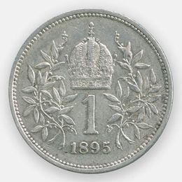 1 крона 1895 Австрия (сост. Very Fine)