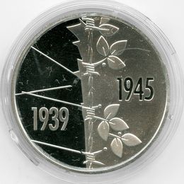 75 лет победе над нацизмом во Второй мировой войне 5 гривен 2020 Украина (сост. Proof)