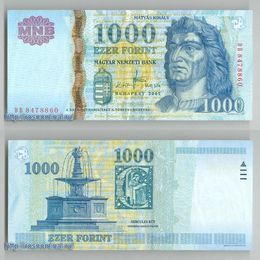 1000 форинтов 2007 Венгрия сост. XFine