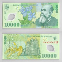 Банкнота 10000 лей 2000 Румыния сост. UNC