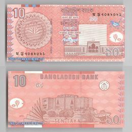 Банкнота 10 така 2010 Бангладеш сост. UNC