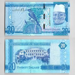 Банкнота 20 даласи 2015 Гамбия сост. UNC