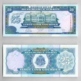 Банкнота 25 гурдов 2014 Гаити сост. UNC