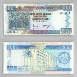 Банкнота 500 франков 1997 Бурунди сост. UNC