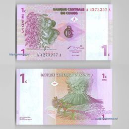 Банкнота 1 сантим 1997 Конго сост. UNC