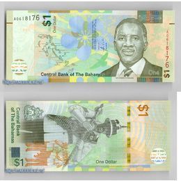 Банкнота 1 доллар 2017 Багамы (UNC)