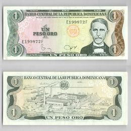 Банкнота 1 песо 1978 Доминиканская республика сост. XFine
